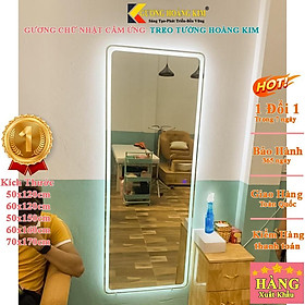 Mua Gương soi toàn thân có đèn LED cách viền cảm ứng 3 màu siêu nịnh dáng kích thước 50x160cm