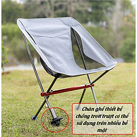 Ghế Gấp Gọn Du Lịch Dã Ngoại Cắm Trại - Ghế Xếp Gọn Tiện Lợi Mang Theo Tải Trọng 180kg