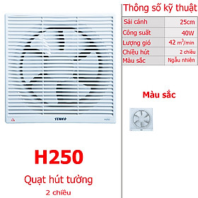 Mua Quạt Hút Thông Gió Senko H250 40W - Hàng Chính Hãng