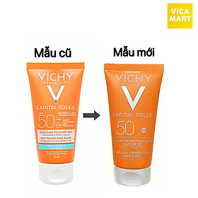 Kem Chống Nắng Không Gây Nhờn Rít Vichy Ideal Soleil Dry Touch 50Ml 100986474