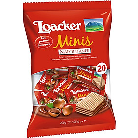 Bánh Xốp Classic Minis Napolitaner Loacker (200g)