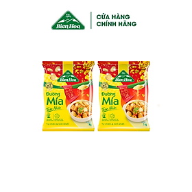 Combo 2 Đường mía thiên nhiên Biên Hòa 1kg