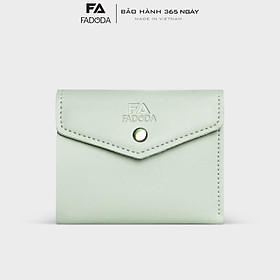  Ví nữ mini cầm tay gập 3 FA DO DA FVN07 vừa đựng tiền vừa đựng thẻ
