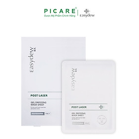 Mặt Nạ Easydew Rx Phục Hồi, Giảm Kích Ứng Post Laser Gel Dessing Mask Sheet (5 gói/hộp)