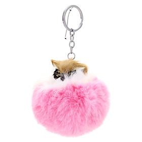 Móc Khóa Thanh Trà Mèo Bông 5426