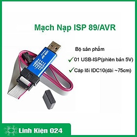 Mạch nạp ISP 89/AVR