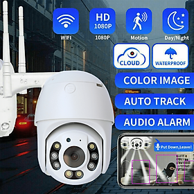 Mua Camera An Ninh Ngoài Trời Bám Chuyển Động dùng ứng dụng Tuya SHP-CI10