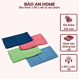 Khăn lau đa năng mềm mịn không xước BaoAn hàng chính hãng