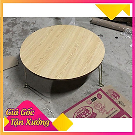 Mua Bàn tròn  bàn trà chân gấp gọn nhiều mầu kích thước phi 60*60*28cm GIÁ XƯỞNG️ ️