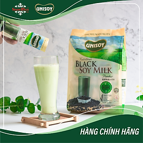 Bột đậu nành Đen Unisoy 384g ( 32g x 12 gói )