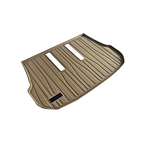 Thảm lót cốp xe ô tô TOYOTA fortuner/ Innova 2008-nay nhãn hiệu Macsim chất liệu TPV cao cấp màu be