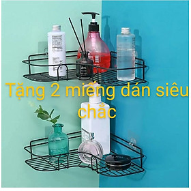 KỆ GÓC TAM GIÁC DÁN TƯỜNG BẰNG THÉP KHÔNG RỈ SIÊU CHẮC 