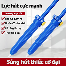 Dụng cụ hút thiếc hàn loại to với tay cầm có vân chống trượt