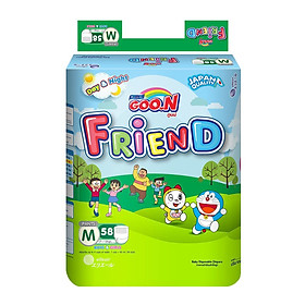 Combo 2 bịch tã quần GOO.N Friend super jumbo M58 miếng