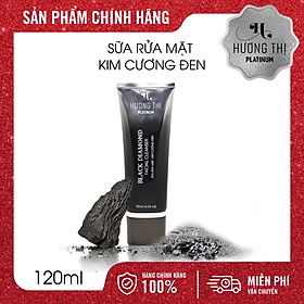 Sữa Rửa Mặt Kim Cương Đen Hương Thị 120ml