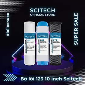 Mua Bộ lõi số 1 2 3 10 inch (Lõi PP-UDF-CTO) - Dùng cho máy lọc nước RO  bộ lọc thô - Hàng chính hãng