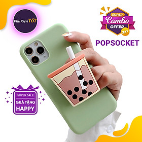 Mua Giá đỡ điện thoại chống lưng Popsocket  hỗ trợ cằm nắm tiện lợi xoay 360 độ hình thú dễ thương - Phù hợp với mọi dòng điện thoại ( Màu Ngẫu Nhiên)