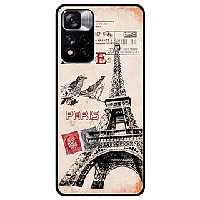 Ốp lưng dành cho Xiaomi Redmi Note 11 Pro 5G ( Bản Nội Địa ) mẫu Tem Paris
