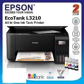 Máy in phun Epson EcoTank L3210  - Hàng chính hãng