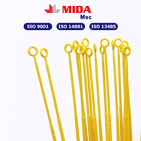 Que cấy vi sinh đầu tròn MidaMec 10ul đã tiệt trùng bằng tia gamma Thùng 250 - 10 cái/ bao