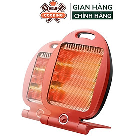 Mua Quạt sưởi mùa đông  đèn sưởi 2 bóng halogen công suất 800W  công nghệ chống cháy  tiết kiệm điện năng  bảo hành 12 tháng