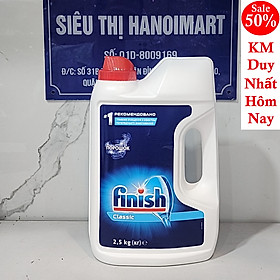 Bột rửa chén Finish Dishwasher Power Powder Lemon Sparkle 2,5 kg QT017384 - hương chanh