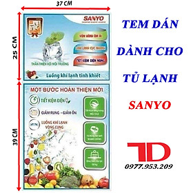 Mua Tem dán dành cho tủ lạnh SANYO