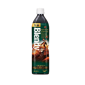 CÀ PHÊ AGF BLENDY BOTTLE COFFEE NON-SUGAR 900ML 12C T