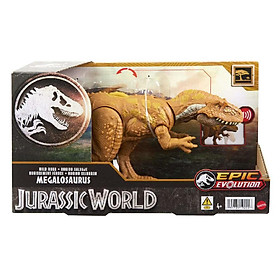 Đồ Chơi Khủng Long Megalosaurus Có Âm Thanh JURASSIC WORLD MATTEL HTK73