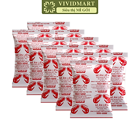 COLUSA - Mì Miliket gói giấy trắng hương vị Tôm, Mì tôm gói giấy trắng Miliket, Mì giấy Miliket (65g/gói)