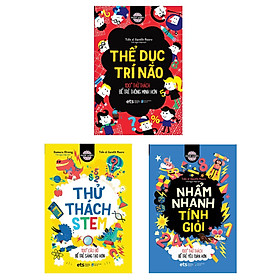 Brain Games: Thể Dục Trí Não + Nhẩm Nhanh Tính Giỏi + Thử Thách STEM