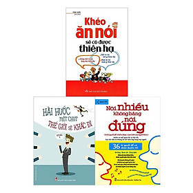 Sách - Combo Nói Nhiều Không Bằng Nói Đúng, Khéo Ăn Nói Sẽ Có Được Thiên Hạ