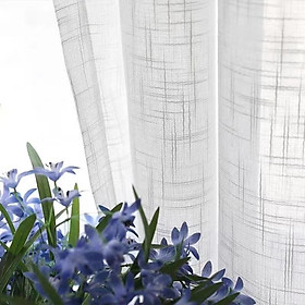 Mua Vải voan màu trắng khổ 2.8m dùng may rèm cửa hoặc trang trí