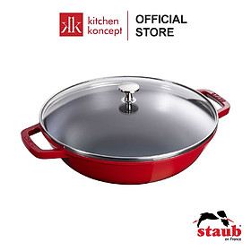 Mua Chảo Wok Staub - Màu Đỏ Cherry 29cm