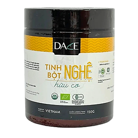 Tinh bột nghệ hữu cơ Dace 150g