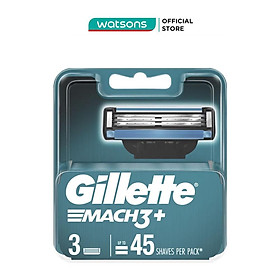 Đầu Dao Cạo Thay Thế Gillette Mach3+ 3Pcs