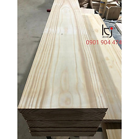 Thanh gỗ thông 80x15x2.5 cm láng mịn 4 mặt