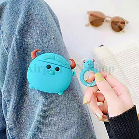 Bao Case Ốp dành cho airpod 1 và 2, tai nghe bluetooth i11,i12, i100, i200, i9s... Mike & Sully hình đẹp cao cấp