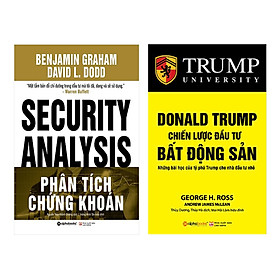 Hình ảnh Combo Phân Tích Chứng Khoán + Donald Trump - Chiến Lược Đầu Tư Bất Động Sản (Tái Bản 2018)(2 Cuốn)