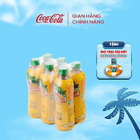 Lốc 6 Chai Trà Chanh Dây Và Hạt Chia 450ml/Chai Sale 25.4 Coca-Cola Official Store