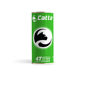 Nhớt tổng hợp toàn phần CATTA 4T MOTORCYCLE 0.8L - SAE 10W40, API SN, JASO MA2 - Hàng chính hãng