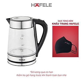 Ấm Đun Siêu Tốc Hafele T-602C - 535.43.732 - 1,7L (Hàng chính hãng)