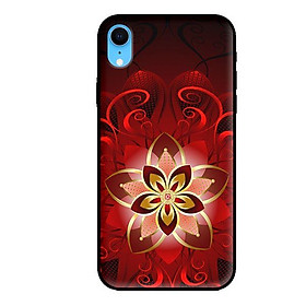 Ốp lưng cho iPhone XR Họa Tiết Hoa Đỏ - Hàng chính hãng