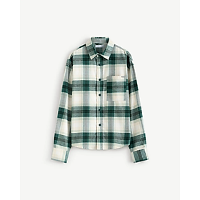 Áo sơ mi tay dài nam vải flannel Form Oversize - ROUTINE 10F25SHL002