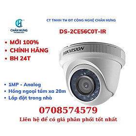 Mua Camera Analog HIKVISION DS-2CE56C0T-IR - Hàng chính hãng