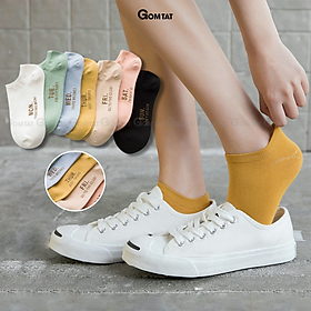 Tất vớ Nữ cổ ngắn cao cấp, tất vớ tuần 7 ngày 7 đôi