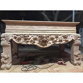 Mua sập thờ gỗ gụ lào chân 24cm