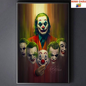 Mua Tranh Canvas | Tranh treo tường trang trí SIÊU ANH HÙNG -THE JOKER 10