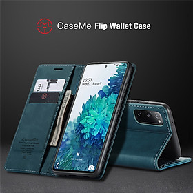 Bao da bò dạng ví dành cho Samsung Galaxy S21, S21 Plus, S21 Ultra mẫu case hàng nhập khẩu