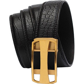 Dây nịt nam - Thắt lưng nam da SAM leather SFDN010IV, Men's belts